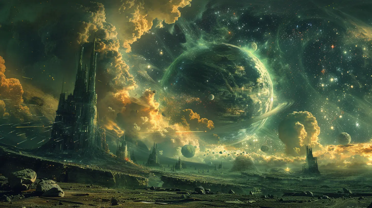 Alien Civilizations and Galactic Histories in Sci-Fi Games