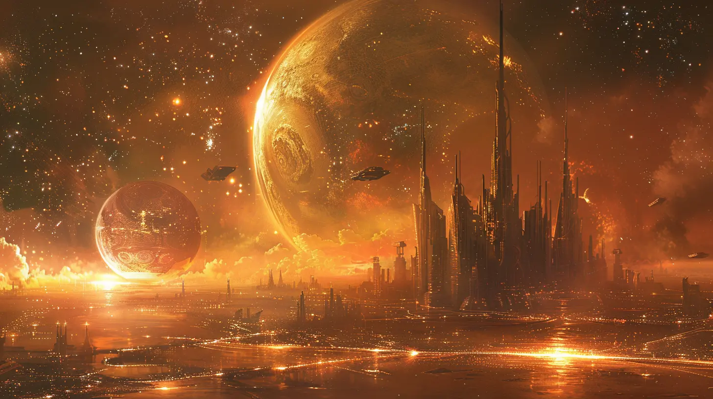 Alien Civilizations and Galactic Histories in Sci-Fi Games
