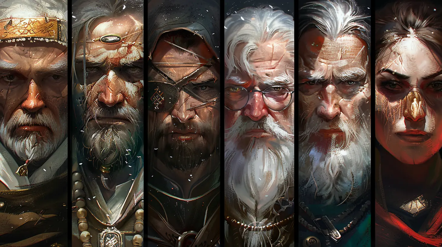 Characters Who Aged with Their Players