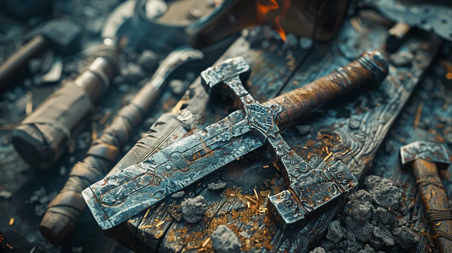 Enhancing Melee Combat Through Customizable Blades and Hammers