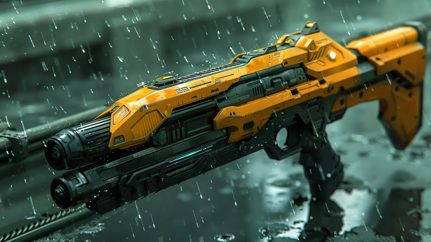 Exploring Weapon Customization in Sci-Fi Games