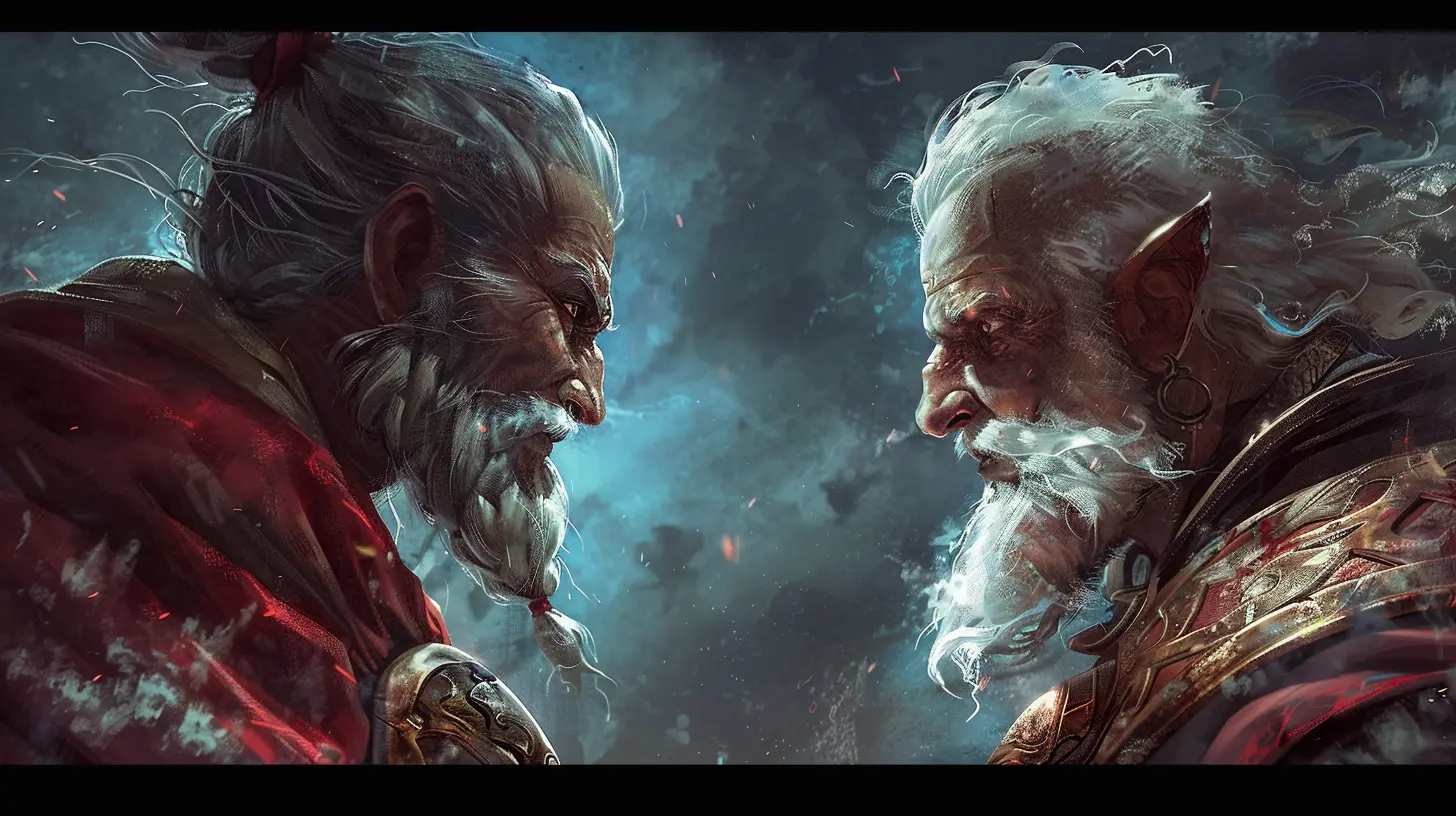 Legendary Rivalries Between Game Characters