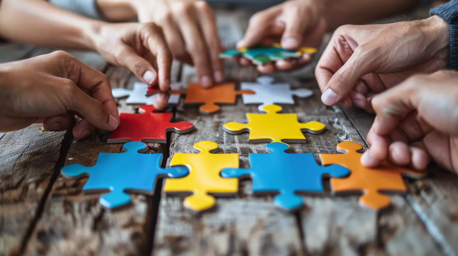 Puzzle Solving in Teams: Why Some Brains Work Better Together