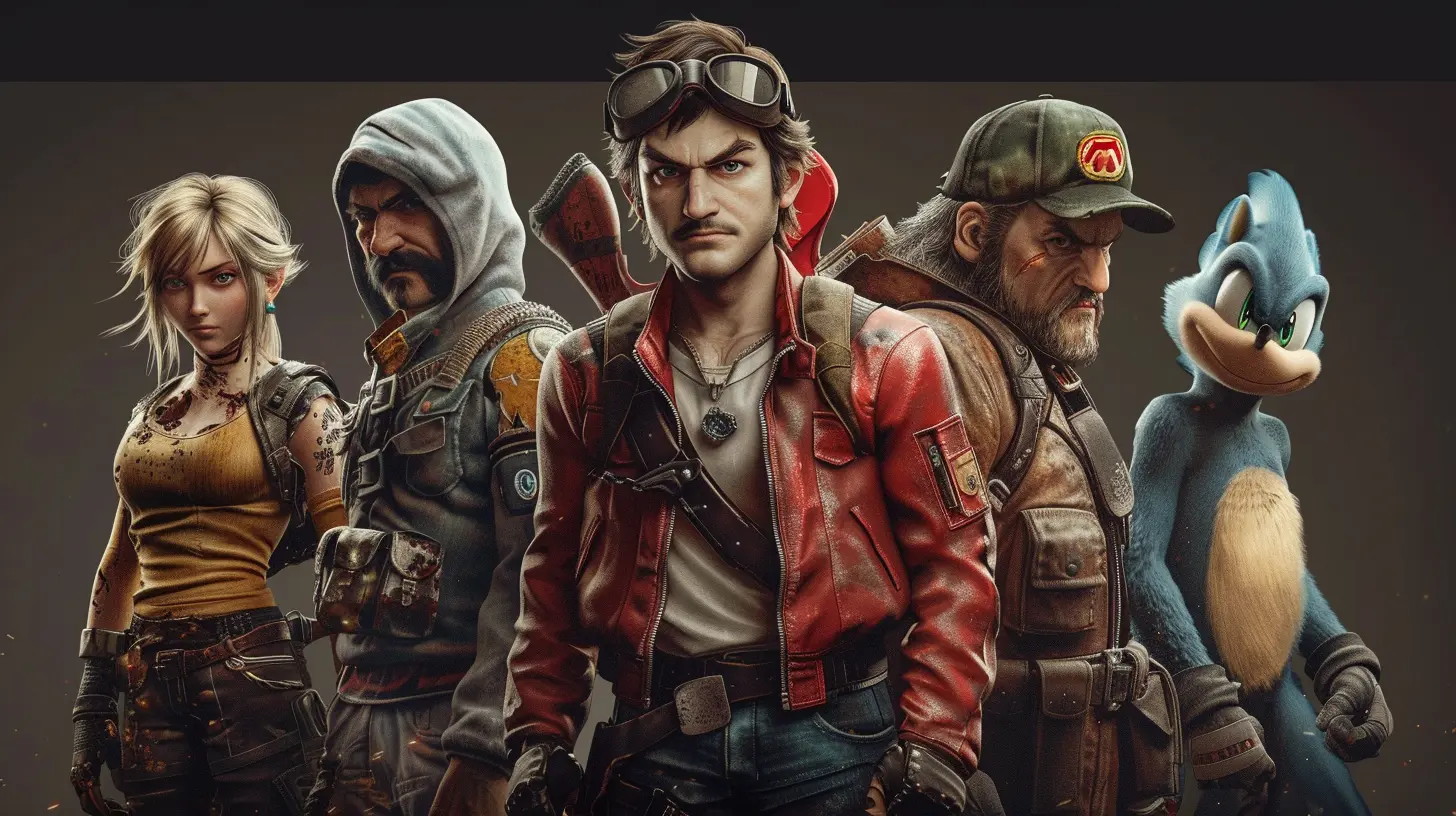 The Evolution of Classic Video Game Characters