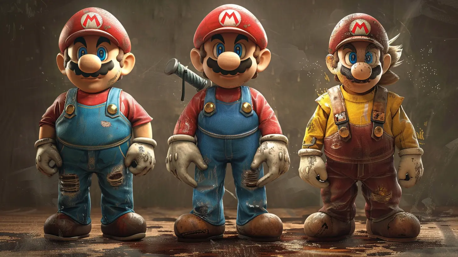 The Evolution of Classic Video Game Characters
