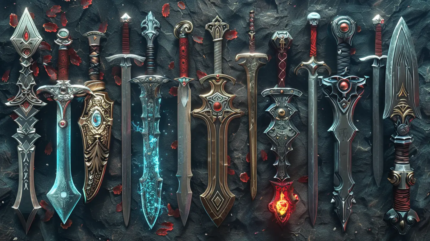 The Most Iconic Weapons Tied to Game Characters