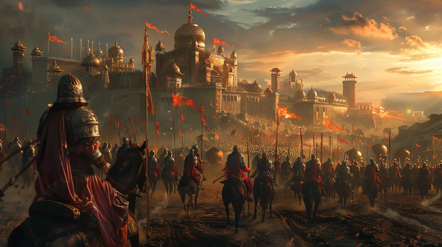 The Rise and Fall of Empires in Strategy Game Lore