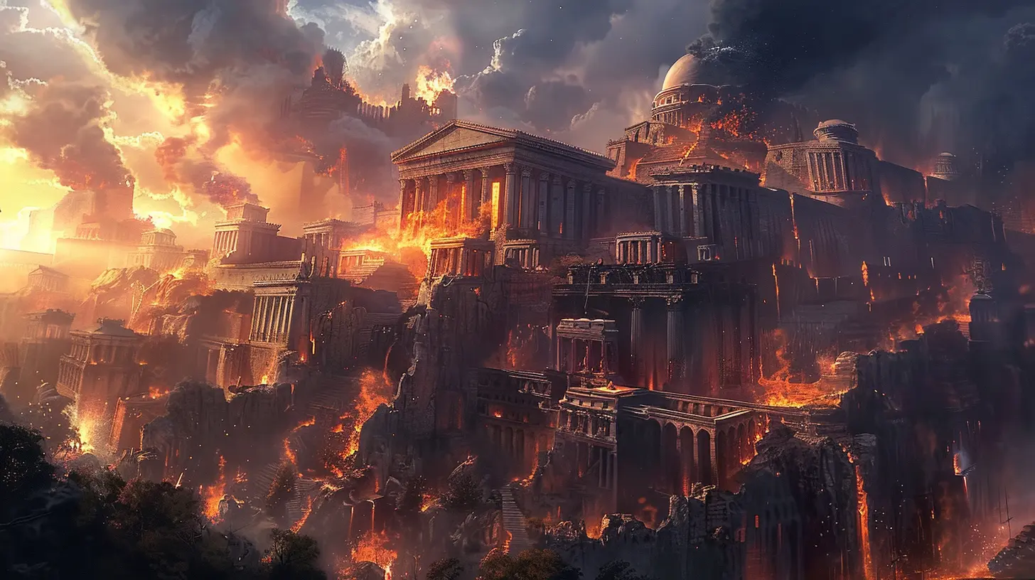 The Rise and Fall of Empires in Strategy Game Lore