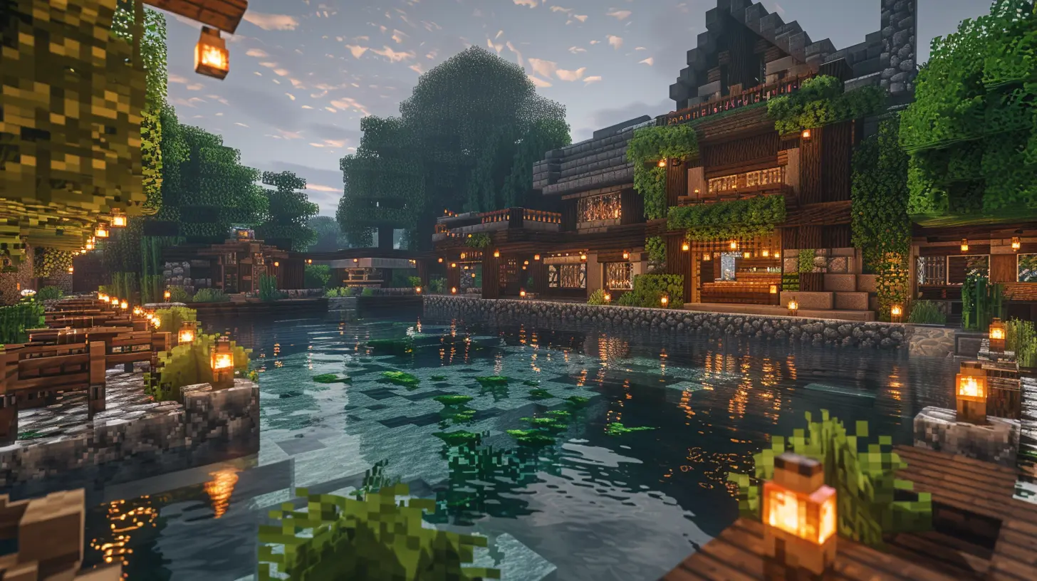The Social Life of a Minecraft Server