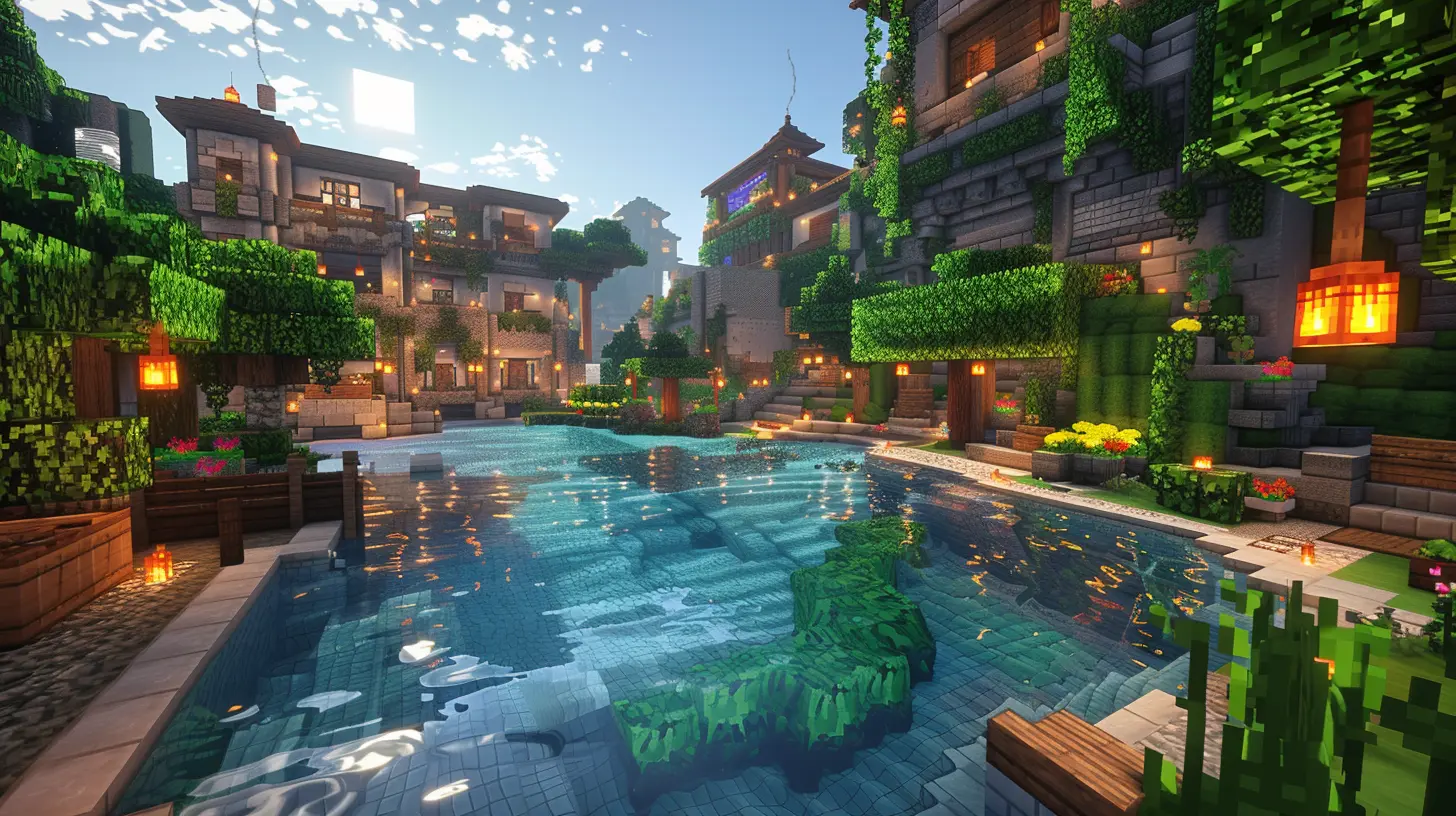 The Social Life of a Minecraft Server