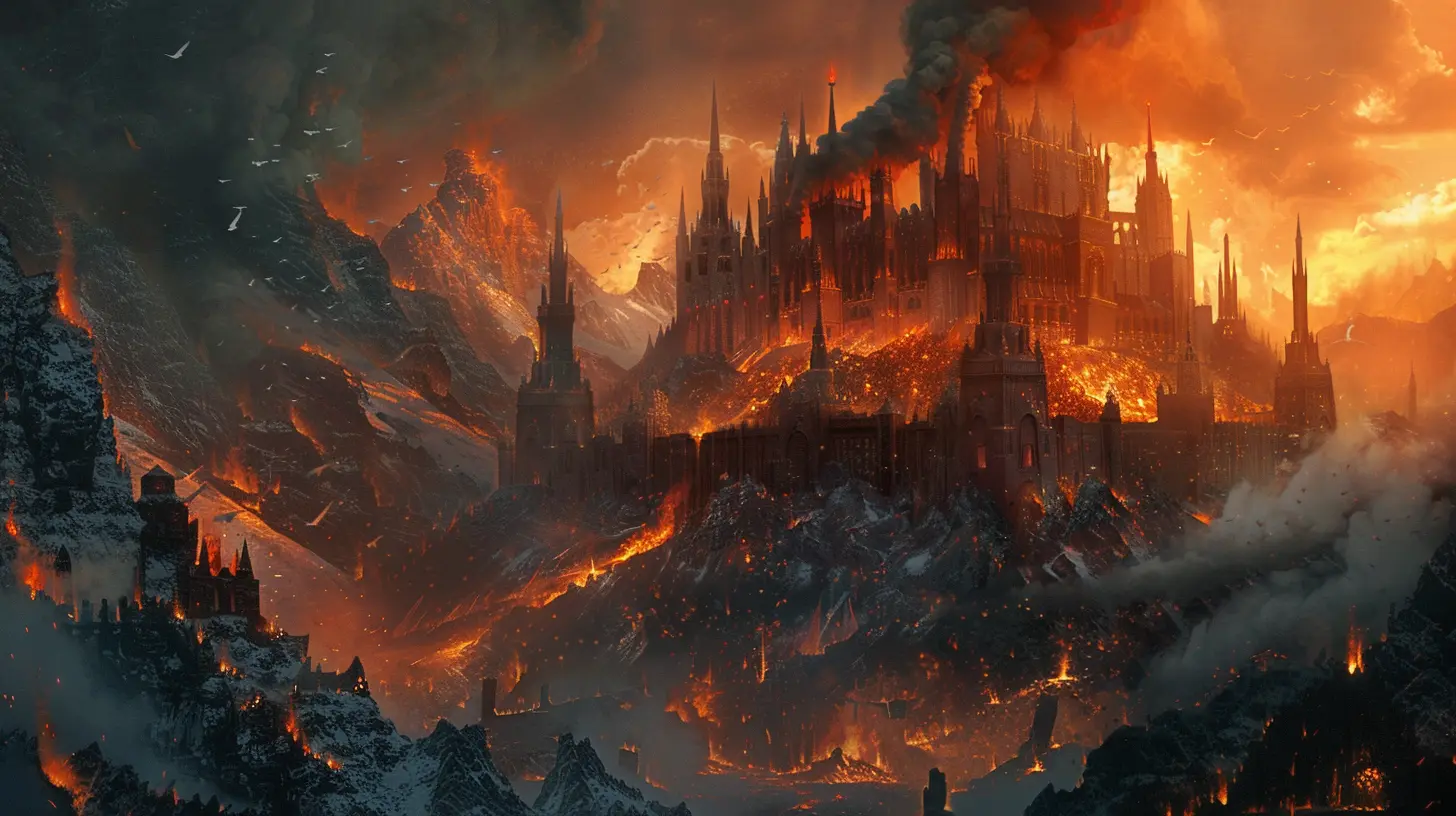 The Timeline of Cataclysms in Fantasy Games