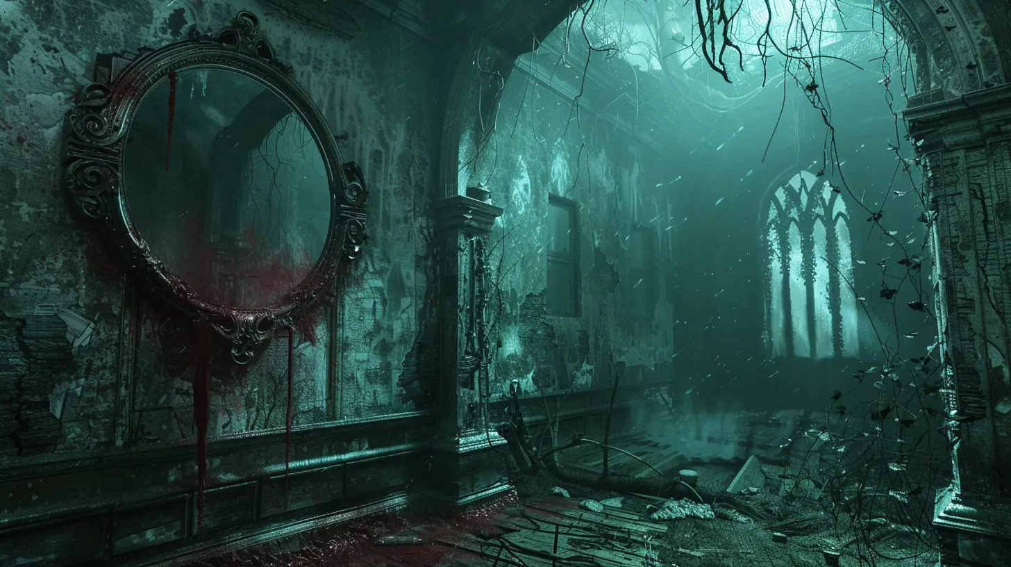 The Use of Mirrors and Reflections in Horror Game Art Direction
