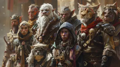 Races, Species, and Their Cultures in Game Worlds