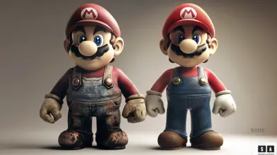 The Evolution of Classic Video Game Characters
