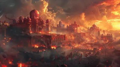 The Rise and Fall of Empires in Strategy Game Lore