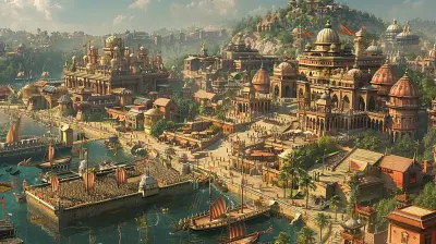 The Rise and Fall of Empires in Strategy Game Lore