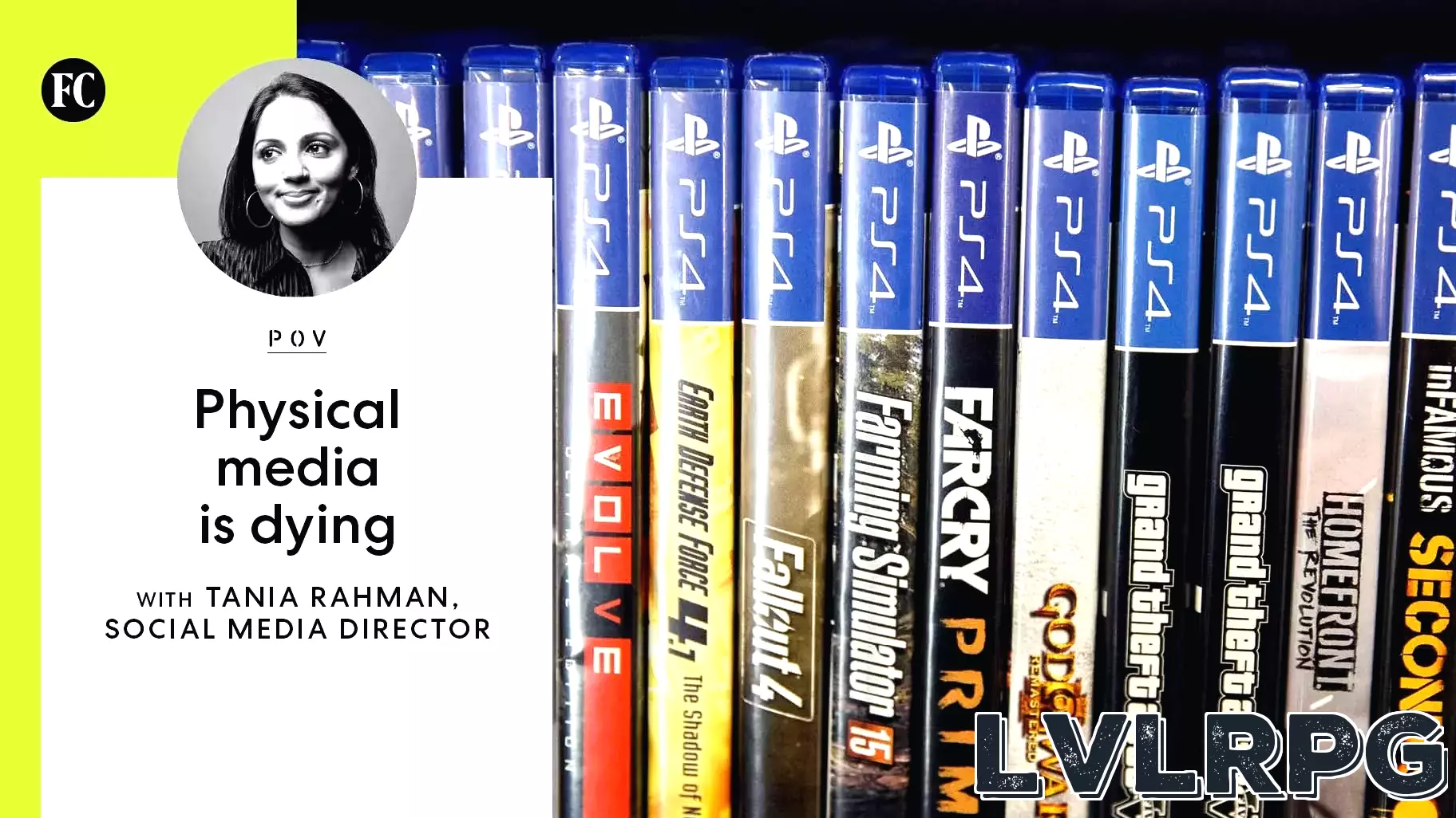 Physical video games are disappearing
