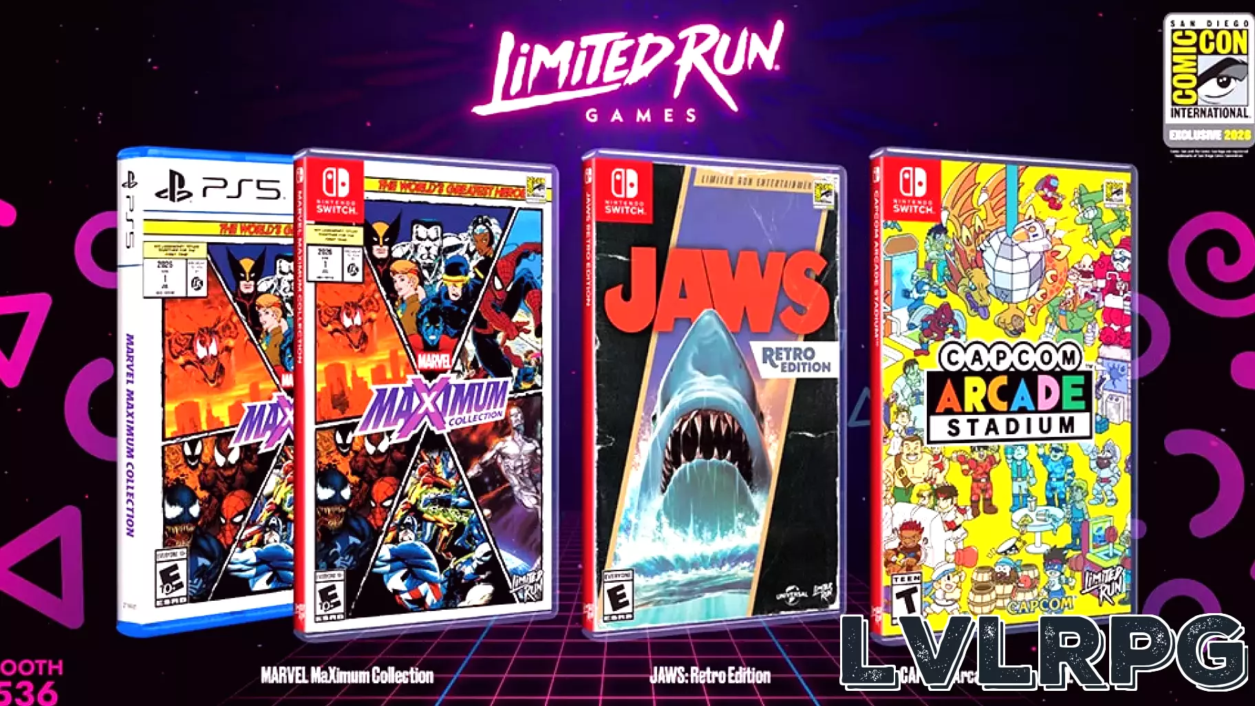 SDCC: Level Up with Limited Run's Exclusive Video Games
