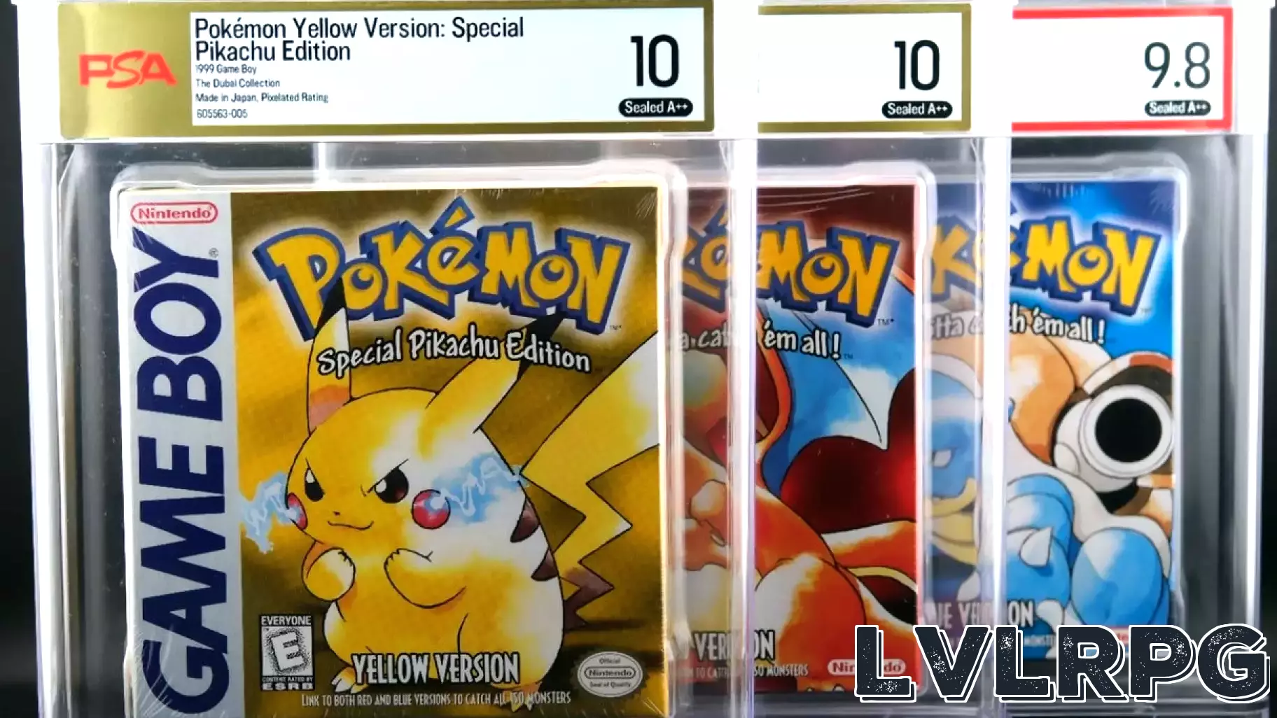Three First Print Copies of Pokemon Red, Blue, and Yellow Sell for $2 Million in Second-Largest Video Game Transaction Ever