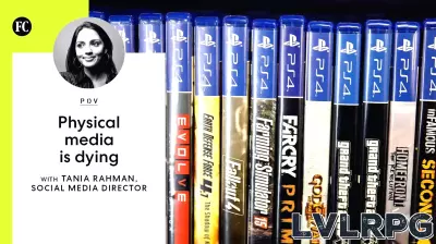 Physical video games are disappearing